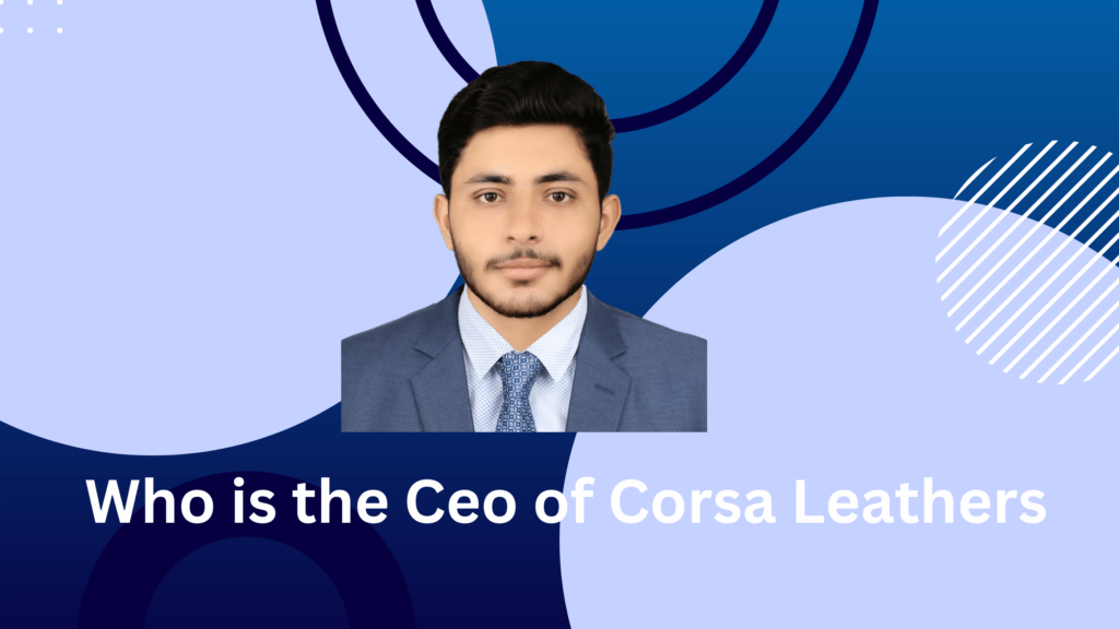 Talha Amin, CEO of Corsa Leathers, featured in the blog thumbnail