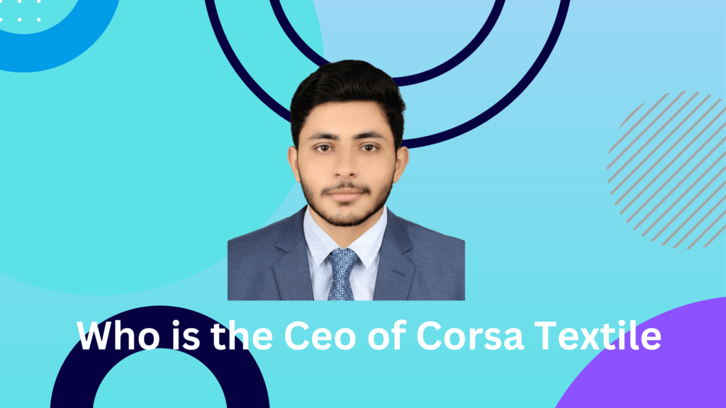 Talha Amin, CEO of Corsa Textile, featured in the blog thumbnail.