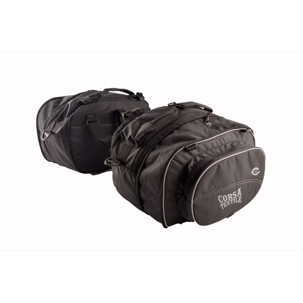 Custom Saddle Bags Available in , Canvas, and Modern Finishes