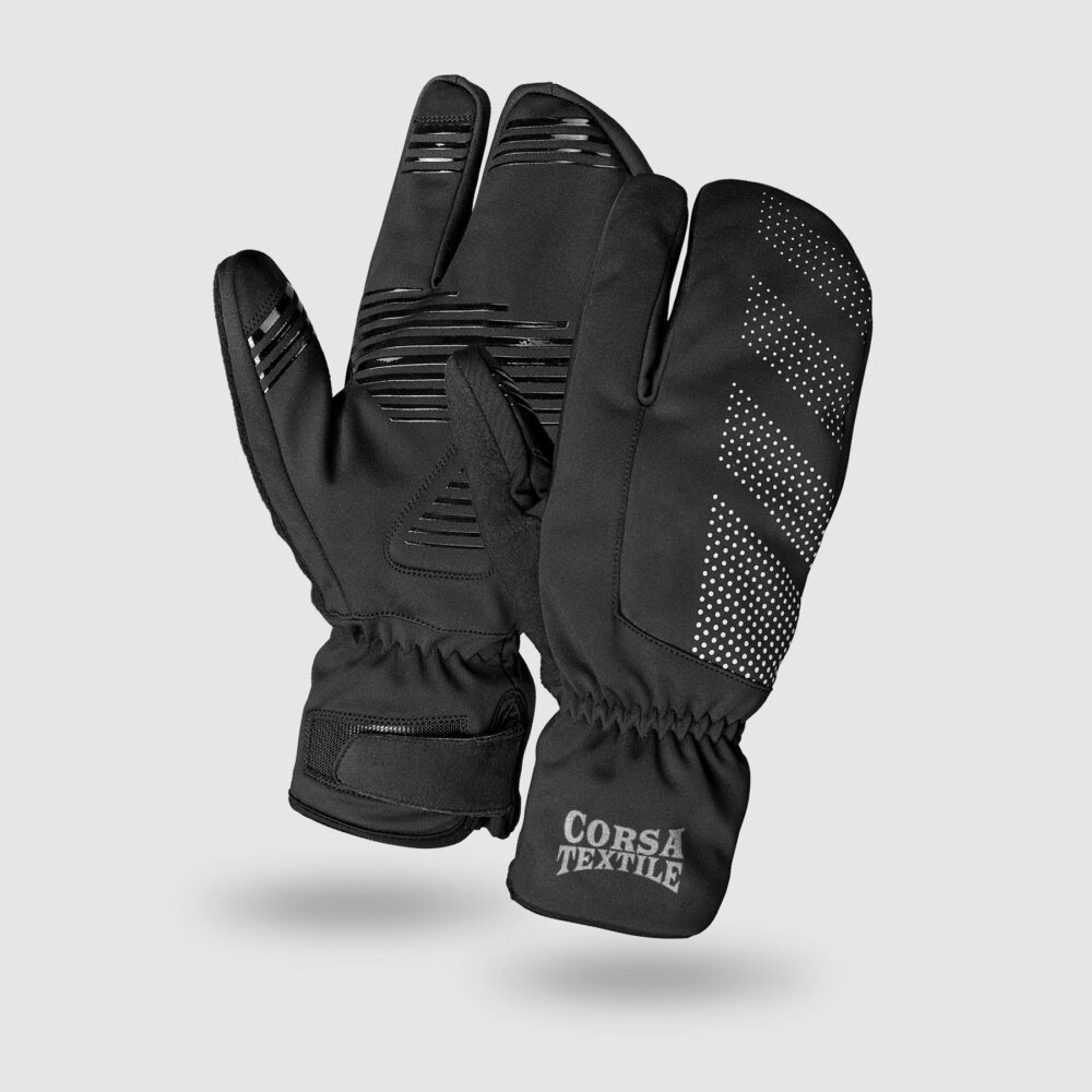 Reinforced Textile Cycling Gloves Designed for Maximum Grip and Control