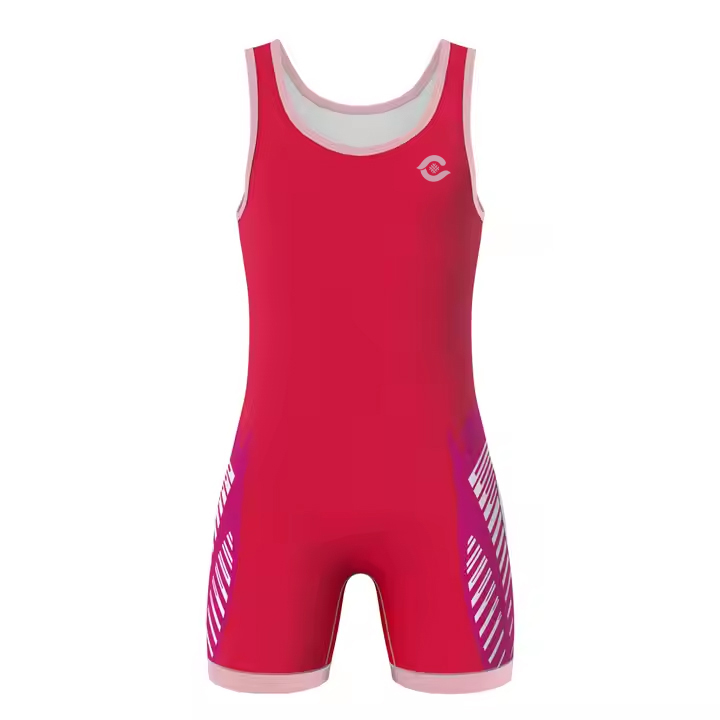 Custom Wrestling Uniforms with Personalized Team Logos and Designs