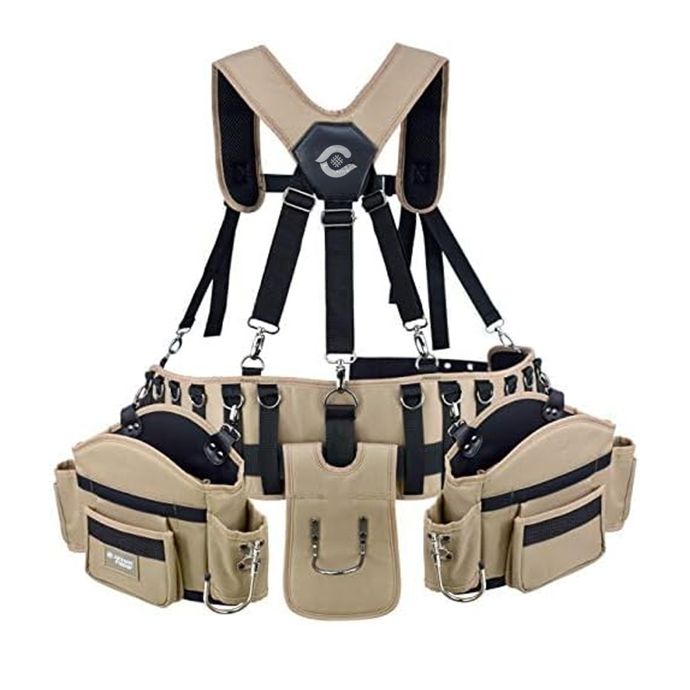 High Quality Industrial Tool Belts Ideal for Construction, Carpentry, and Electricians