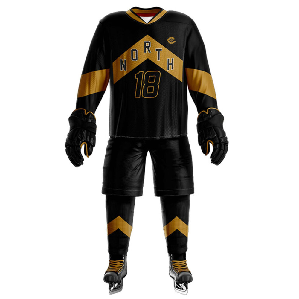High Quality Ice Hockey Jerseys Designed for Matches and Practice