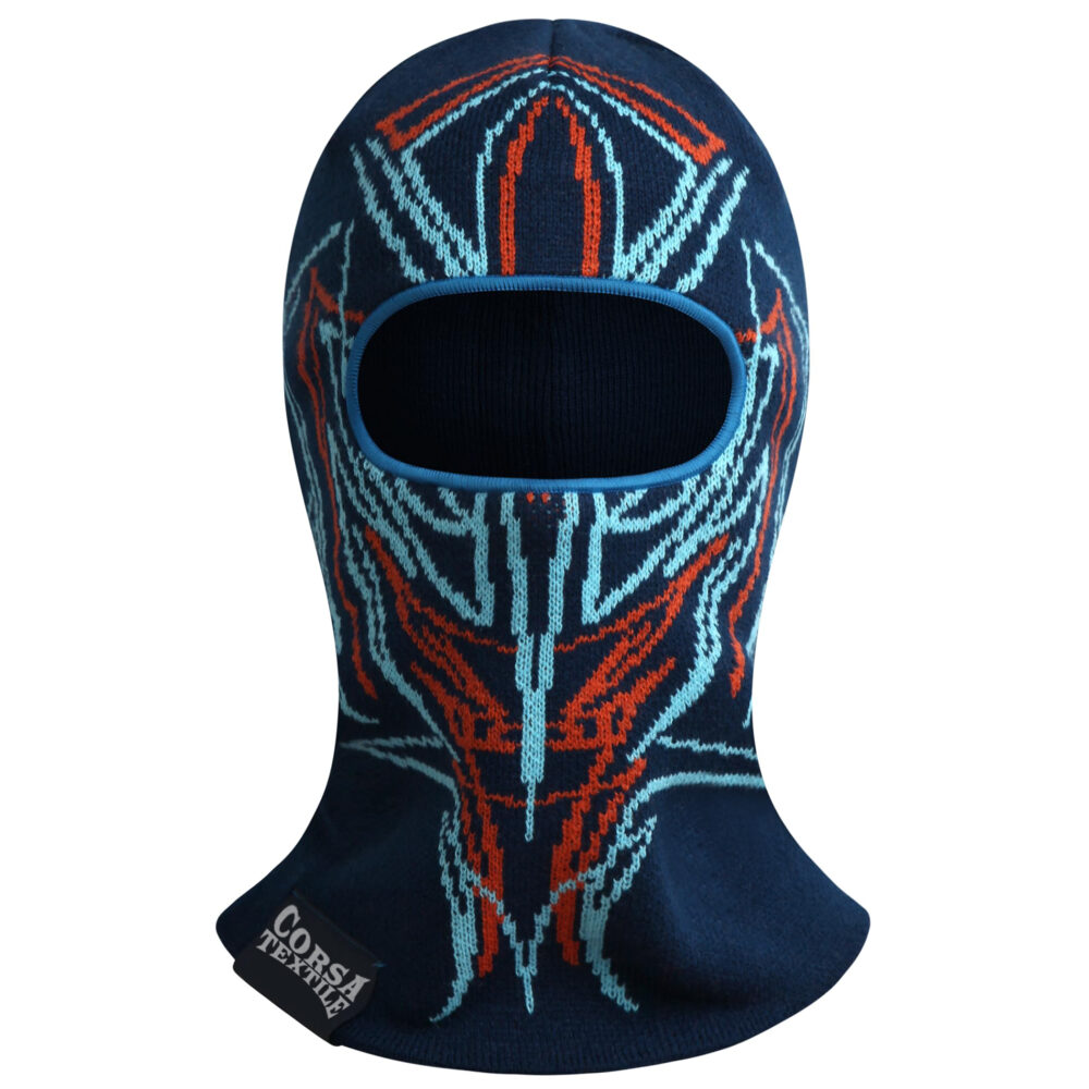 Von Dutch Pin Navy Balaclava Bulk Production for Fashion & Sports Brands