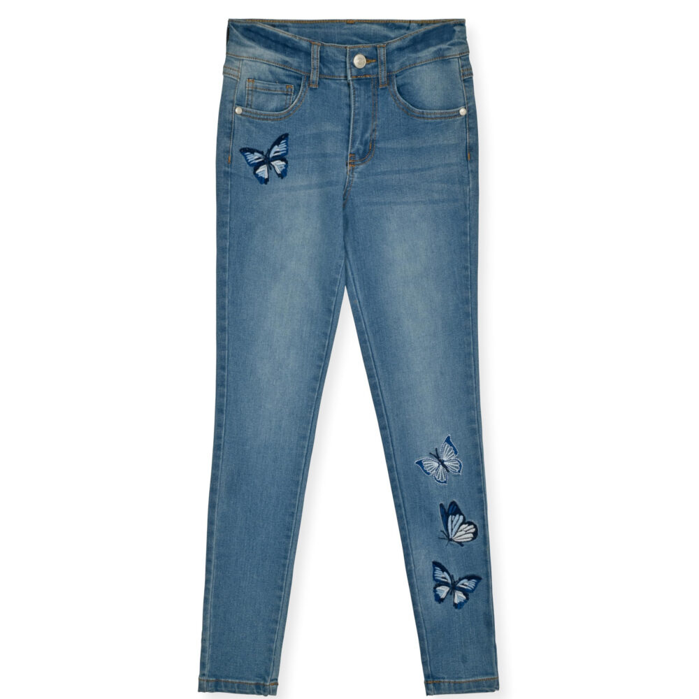 Blue Skinny Jeans Terry & Jersey OEM/ODM Production for Global Apparel Brands