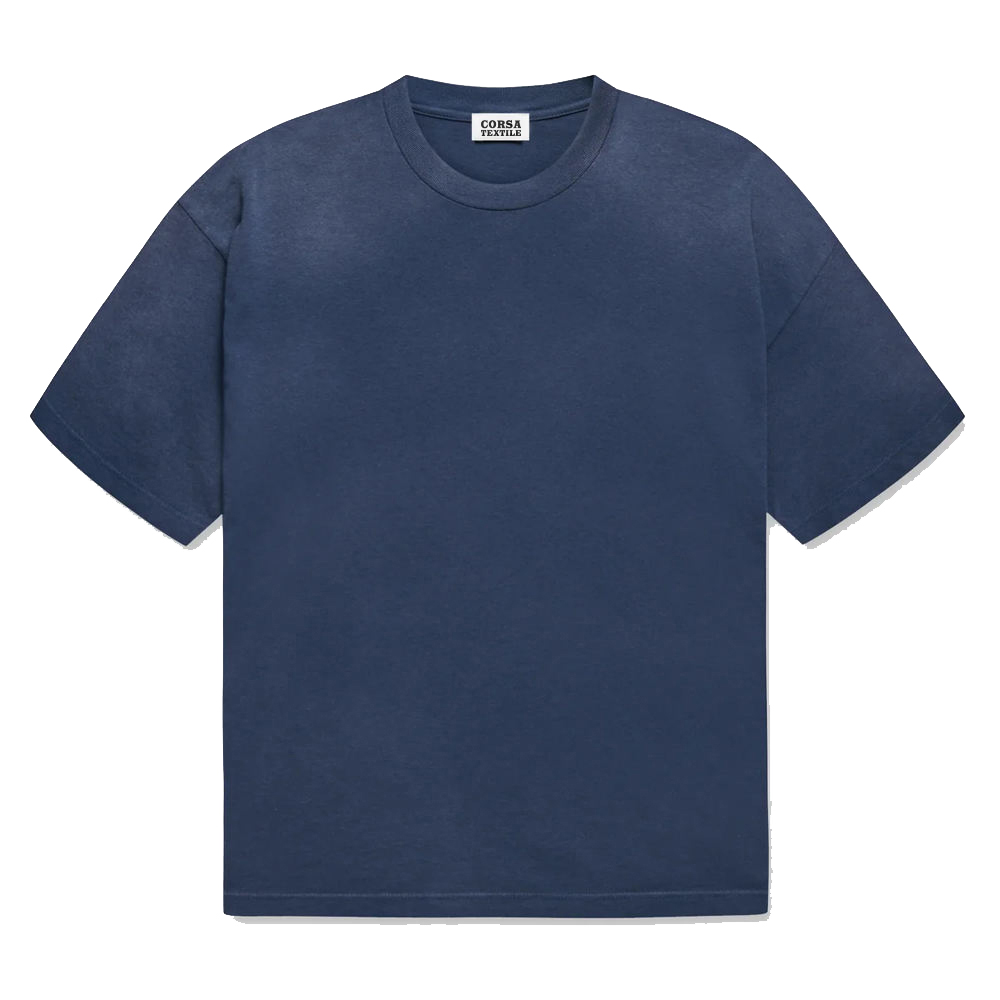 Classic Design Loose Fit Sun Faded T Shirt Heavyweight 100% Cotton