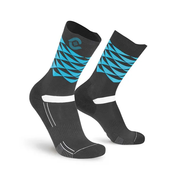 Men Printed Nylon socks with Custom Logos, Patterns & Branding Options