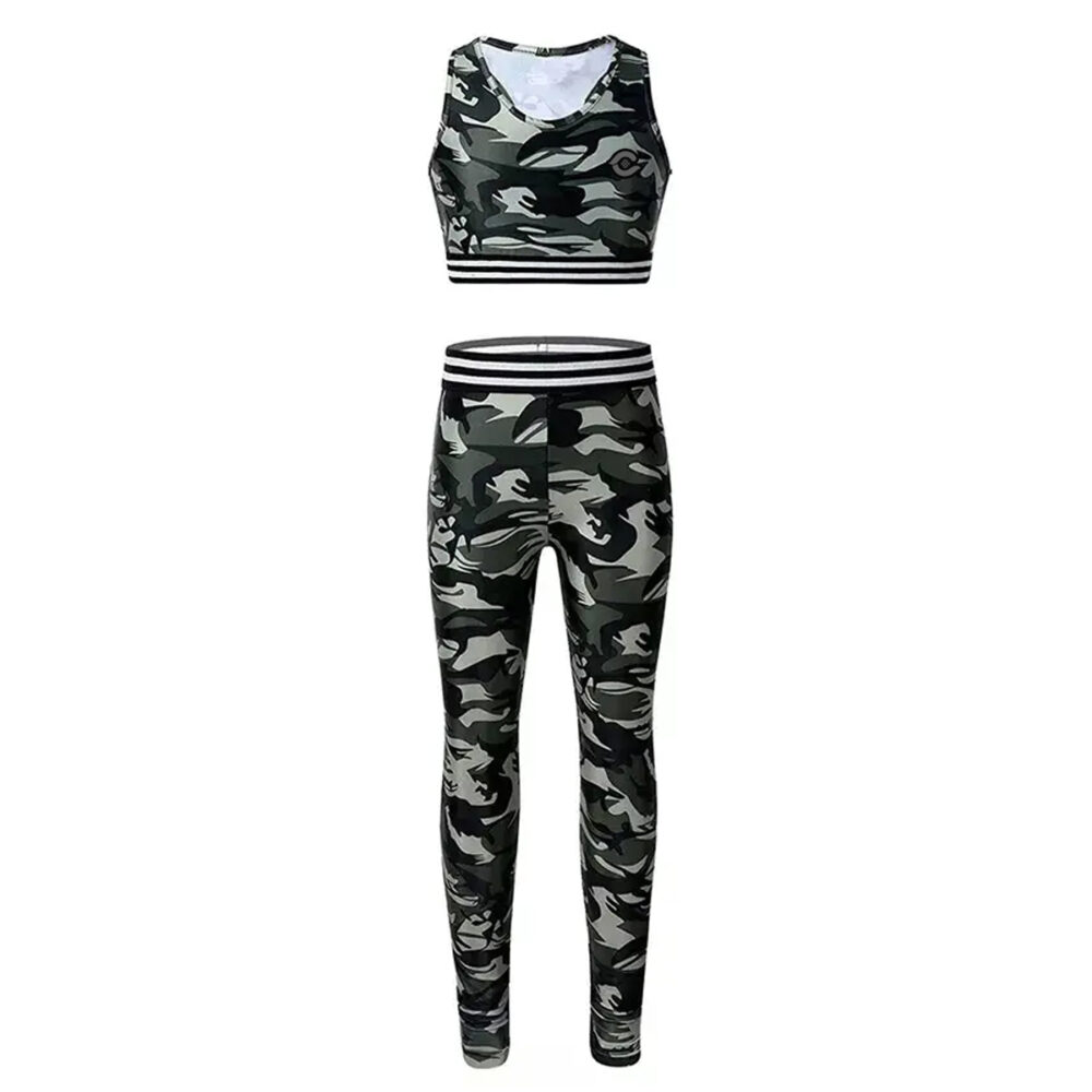 Moisture-Wicking Bra Legging Set for Sweat Control & Performance